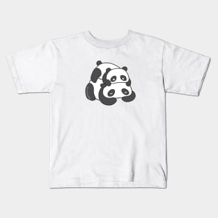 Panda Puddle Kids T-Shirt